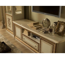 Тумба для ТВ Анита (бежевый глянец)